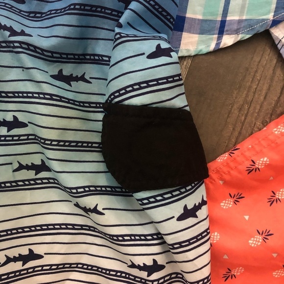 Boys Plaid Shirt and Bathing Suit‎ Bundle - Picture 5 of 10